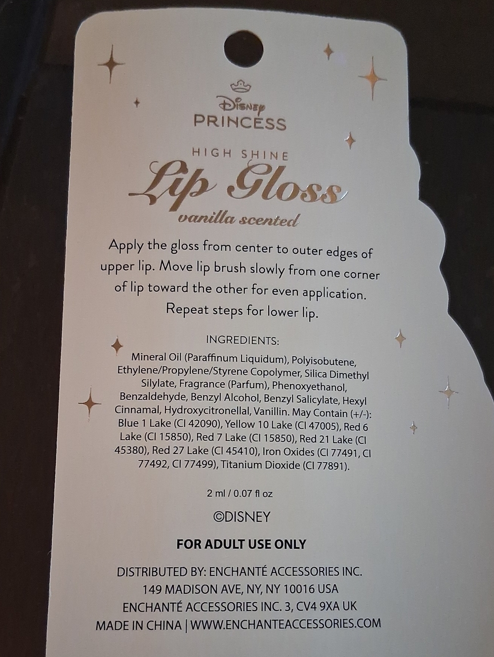 DISNEY PRINCESS LIP GLOSS - Picture 4 of 5